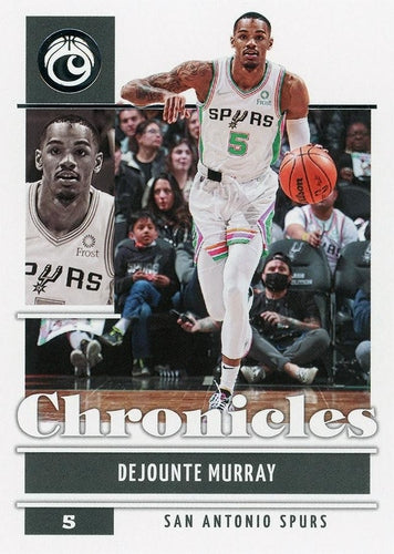 #23 Dejounte Murray - San Antonio Spurs - 2021-22 Panini Chronicles Basketball