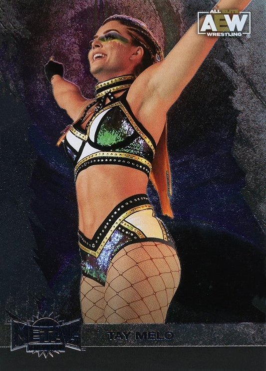#23 Tay Melo - 2022 SkyBox Metal Universe AEW Wrestling