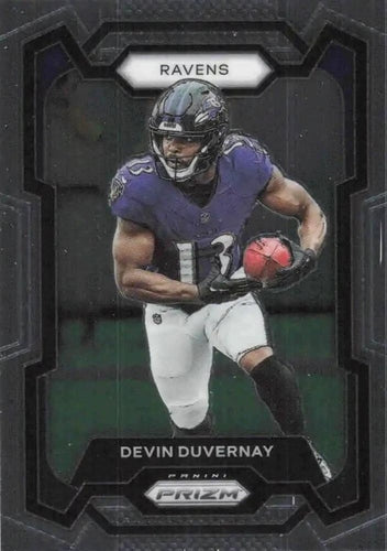 #23 Devin Duvernay - Baltimore Ravens - 2023 Panini Prizm Football