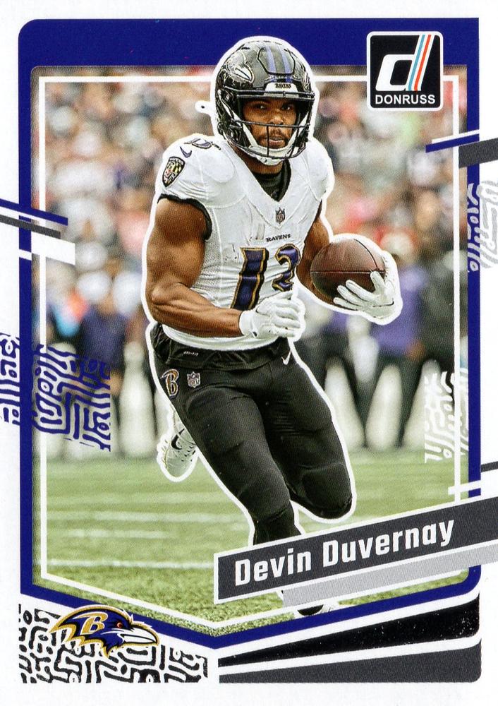 #23 Devin Duvernay - Baltimore Ravens - 2023 Donruss Football