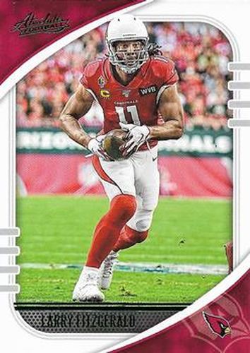 #23 Larry Fitzgerald - Arizona Cardinals - 2020 Panini Absolute - Green Football