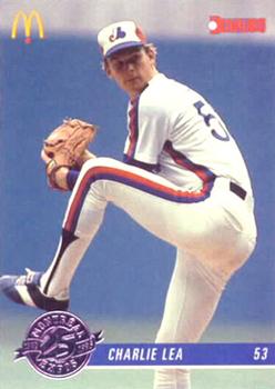 #23 Charlie Lea - Montreal Expos - 1993 Donruss McDonald's Montreal Expos 25th Anniversary Baseball