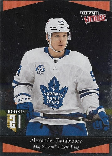 #UV-23 Alexander Barabanov - Toronto Maple Leafs - 2020-21 Upper Deck - Ultimate Victory Hockey