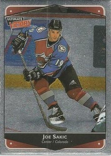 #23 Joe Sakic - Colorado Avalanche - 1999-00 Upper Deck Ultimate Victory Hockey