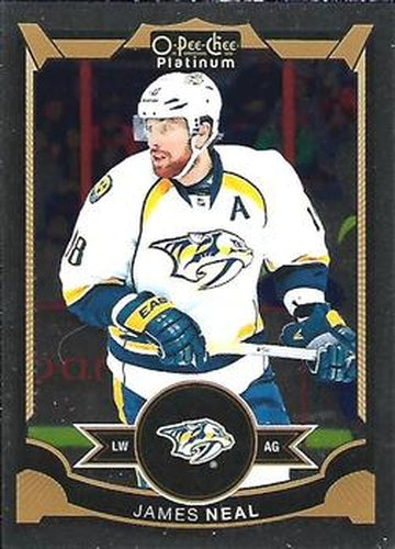 #23 James Neal - Nashville Predators - 2015-16 O-Pee-Chee Platinum Hockey