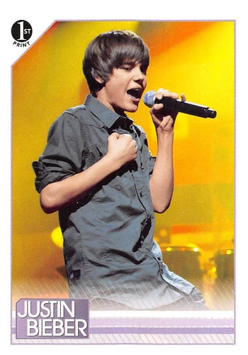 #23 At BET's SOS: Saving Ourselves - Help For Hait - 2010 Panini Justin Bieber