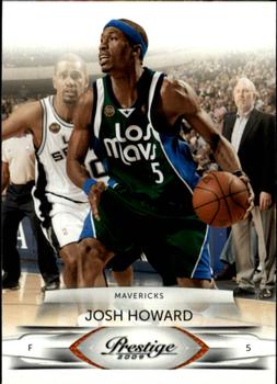 #23 Josh Howard - Dallas Mavericks - 2009-10 Panini Prestige Basketball