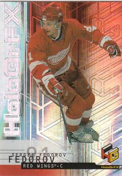 #23 Sergei Fedorov - Detroit Red Wings - 1999-00 Upper Deck HoloGrFX Hockey
