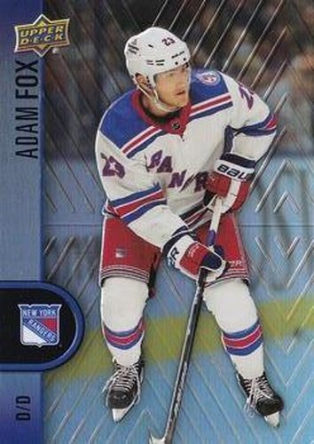 #23 Adam Fox - New York Rangers - 2022-23 Upper Deck Tim Hortons Hockey