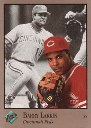 #23 Barry Larkin - Cincinnati Reds - 1992 Studio Baseball