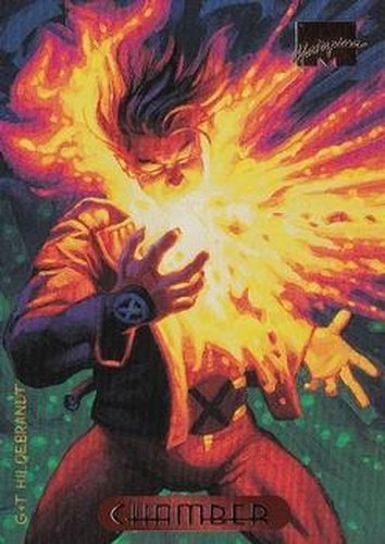 #23 Chamber - 1994 Fleer Marvel Masterpieces Hildebrandt Brothers