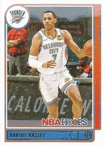 #23 Darius Bazley - Oklahoma City Thunder - 2021-22 Hoops Winter Basketball