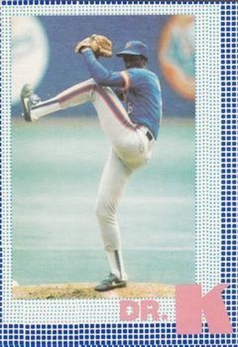 #23 Dwight Gooden - New York Mets - 1985 Renata Galasso Dwight Gooden Dr. K Baseball