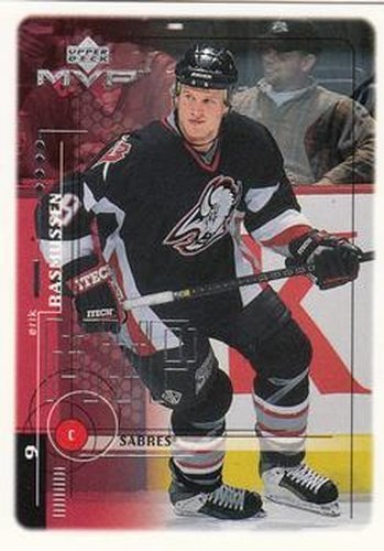 #23 Erik Rasmussen - Buffalo Sabres - 1998-99 Upper Deck MVP Hockey