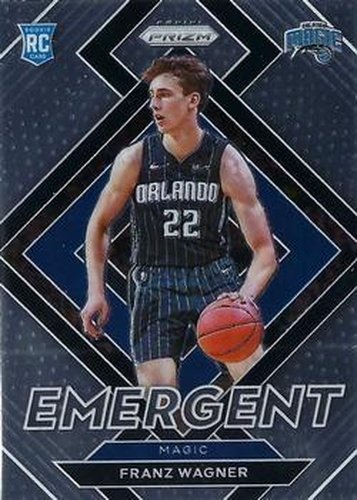 #23 Franz Wagner - Orlando Magic - 2021-22 Panini Prizm - Emergent Basketball
