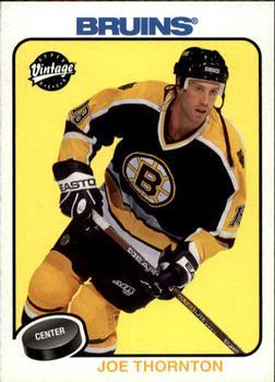 #23 Joe Thornton - Boston Bruins - 2001-02 Upper Deck Vintage Hockey