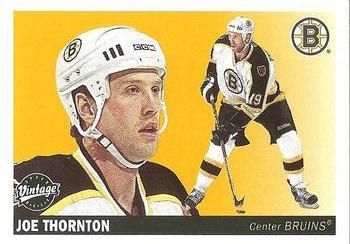 #23 Joe Thornton - Boston Bruins - 2002-03 Upper Deck Vintage Hockey