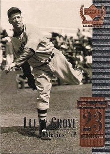 #23 Lefty Grove - Philadelphia Athletics - 1999 Upper Deck Century Legends Baseball