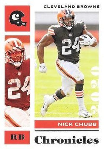 #23 Nick Chubb - Cleveland Browns - 2020 Panini Chronicles Football