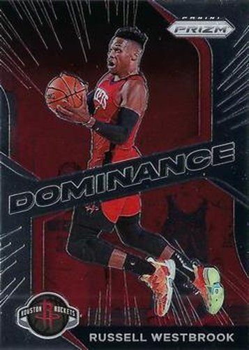 #23 Russell Westbrook - Houston Rockets - 2020-21 Panini Prizm - Dominance Basketball