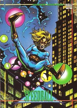 #23 Speedball - 1993 SkyBox Marvel Universe