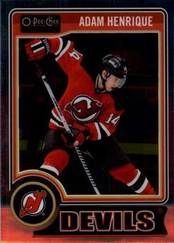 #23 Adam Henrique - New Jersey Devils - 2014-15 O-Pee-Chee Platinum Hockey