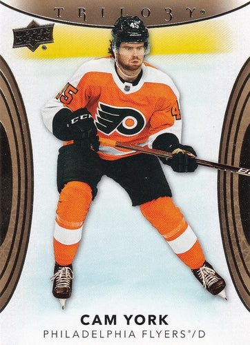#23 Cam York - Philadelphia Flyers - 2022-23 Upper Deck Trilogy Hockey