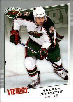 #273 Andrew Brunette - Minnesota Wild - 2008-09 Upper Deck Victory Hockey
