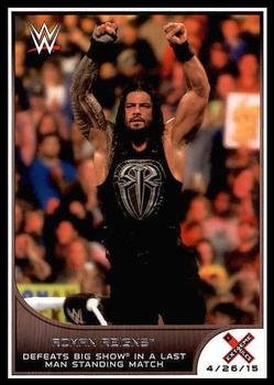 #23 Roman Reigns - 2016 Topps WWE Road to Wrestlemania Wrestling