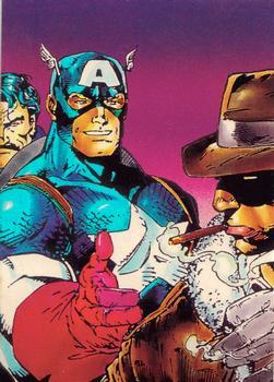 #23 Friend Captain America - 1991 Comic Images X-Men