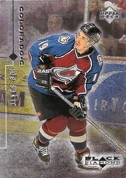 #23 Joe Sakic - Colorado Avalanche - 1998-99 Upper Deck Black Diamond Hockey