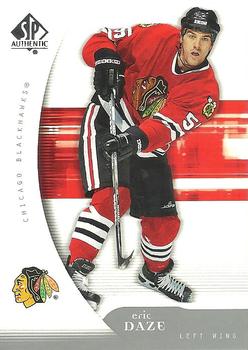 #23 Eric Daze - Chicago Blackhawks - 2005-06 SP Authentic Hockey