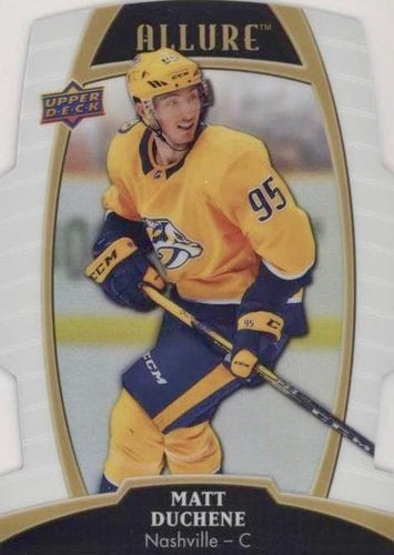 #23 Matt Duchene - Nashville Predators - 2019-20 Upper Deck Allure - White Rainbow Hockey