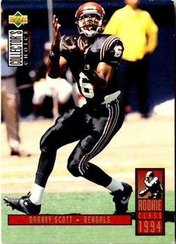 #23 Darnay Scott - Cincinnati Bengals - 1994 Collector's Choice Football