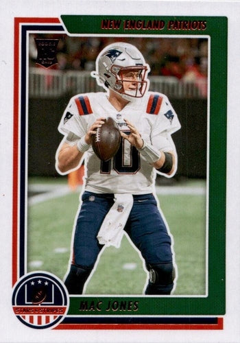 #STS-MJO Mac Jones - New England Patriots - 2021 Panini Chronicles - Stars and Stripes Football