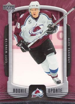 #23 Alex Tanguay - Colorado Avalanche - 2005-06 Upper Deck Rookie Update Hockey