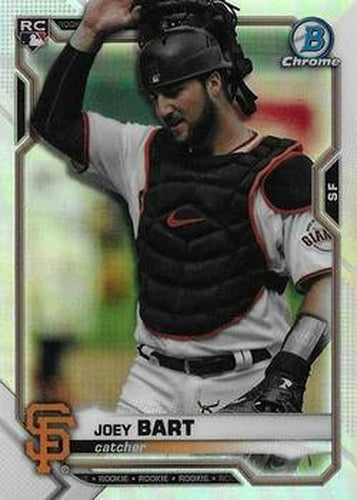 #23b Joey Bart - San Francisco Giants - 2021 Bowman Chrome Baseball