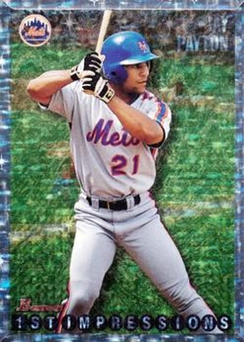 #240 Jay Payton - New York Mets - 1995 Bowman Baseball