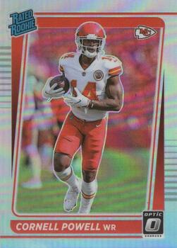 #240 Cornell Powell - Kansas City Chiefs - 2021 Donruss Optic - Holo Football