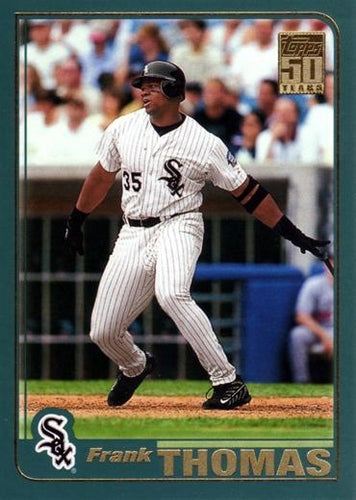 #240 Frank Thomas - Chicago White Sox - 2001 Topps Baseball