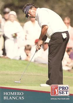 #240 Homero Blancas - 1991 Pro Set PGA Tour Golf