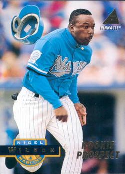 #240 Nigel Wilson - Florida Marlins - 1994 Pinnacle Baseball