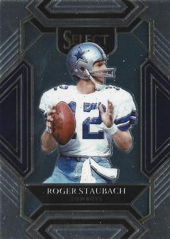 #240 Roger Staubach - Dallas Cowboys - 2021 Panini Select Football