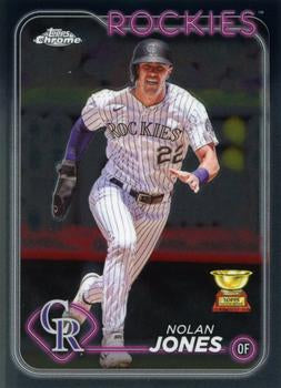#240 Nolan Jones - Colorado Rockies - 2024 Topps Chrome Baseball