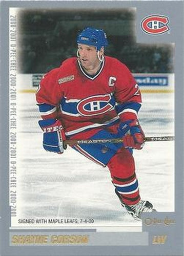 #240 Shayne Corson - Toronto Maple Leafs - 2000-01 O-Pee-Chee Hockey