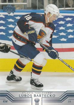 #240 Lubos Bartecko - Atlanta Thrashers - 2001-02 Upper Deck Hockey