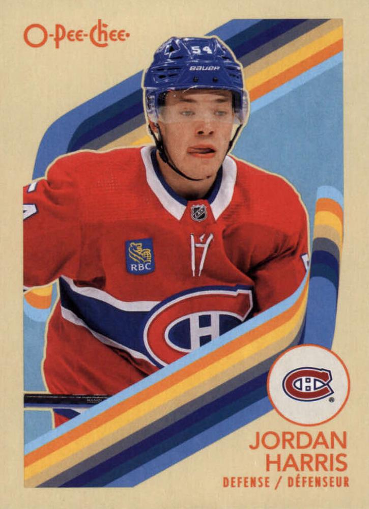 #240 Jordan Harris - Montreal Canadiens - 2023-24 O-Pee-Chee - Retro Hockey