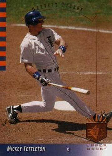 #240 Mickey Tettleton - Detroit Tigers - 1993 SP Baseball