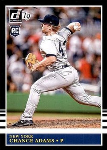 #240 Chance Adams - New York Yankees - 2019 Donruss Baseball