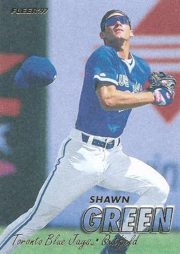 #240 Shawn Green - Toronto Blue Jays - 1997 Fleer Baseball